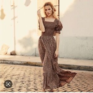 DOEN Colette Dress in Terra Garden Bloom Size XS